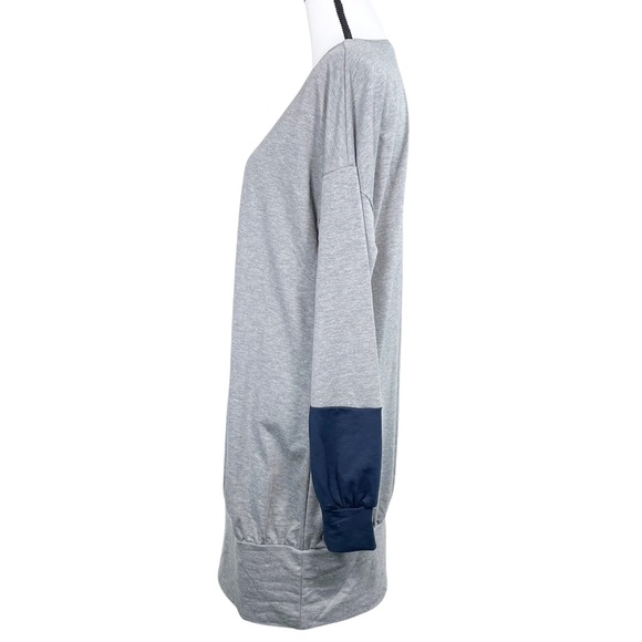 Tobi Gray Long Sleeve Knit Midi Dress - Picture 2 of 6